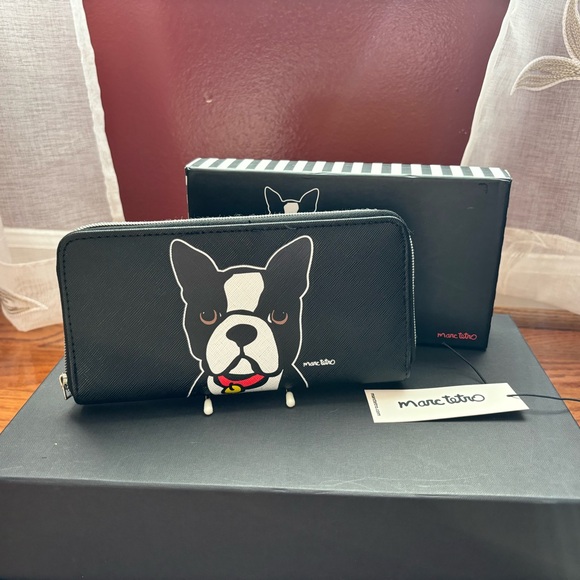 Marc Tetro Black Dog Wallet - Picture 2 of 6
